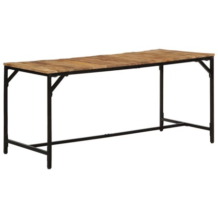 Mesa de comedor madera maciza de mango sin tratar 160x80x75 cm | Foro24.es | Tu tienda online para hogar, jardín y más Foro24.es