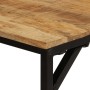 Mesa de comedor madera maciza de mango sin tratar 160x80x75 cm | Foro24.es | Tu tienda online para hogar, jardín y más Foro24.es