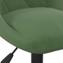 Silla de comedor de terciopelo verde oscuro de , Sillas de comedor - Ref: Foro24-335363, Precio: 92,35 €, Descuento: %