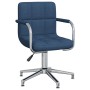 Silla de oficina giratoria de tela azul by , Office chairs - Ref: Foro24-334733, Price: 86,87 €, Discount: %