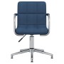Silla de oficina giratoria de tela azul by , Office chairs - Ref: Foro24-334733, Price: 86,87 €, Discount: %