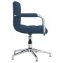 Silla de oficina giratoria de tela azul by , Office chairs - Ref: Foro24-334733, Price: 86,87 €, Discount: %