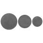 Mesas de centro 3 uds madera de ingeniería negro de , Mesas de centro - Ref: Foro24-373639, Precio: 164,64 €