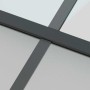 Puerta corredera con herrajes negro 76x205 cm vidrio templado | Foro24.es | Tu tienda online para hogar, jardín y más Foro24.es