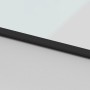 Puerta corredera herrajes negro 102,5x205 cm vidrio templado | Foro24.es | Tu tienda online para hogar, jardín y más Foro24.es