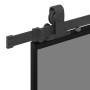 Puerta corredera herrajes negro 102,5x205 cm vidrio templado by , Doors - Ref: Foro24-3375968, Price: 312,69 €, Discount: %