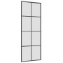 Puerta corredera con juego herrajes negro 76x205 cm ESG vidrio by , Doors - Ref: Foro24-3375909, Price: 246,37 €, Discount: %