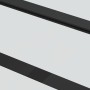 Puerta corredera con juego herrajes negro 76x205 cm ESG vidrio | Foro24.es | Tu tienda online para hogar, jardín y más Foro24.es