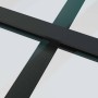 Puerta corredera con juego herrajes negro 76x205 cm ESG vidrio | Foro24.es | Tu tienda online para hogar, jardín y más Foro24.es