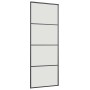 Puerta corredera con juego herrajes negro 76x205 cm ESG vidrio by , Doors - Ref: Foro24-3375937, Price: 208,40 €, Discount: %