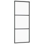 Puerta corredera con juego herrajes negro 76x205 cm ESG vidrio von , Türen - Ref: Foro24-3375921, Preis: 207,72 €, Rabatt: %