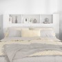Glänzend weißes Kopfteilmöbel 160x18,5x104,5 cm von vidaXL, Kopf- und Fußteile - Ref: Foro24-811940, Preis: 75,75 €, Rabatt: %