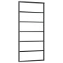 Puerta corredera con set herrajes negro 90x205 cm vidrio ESG by , Doors - Ref: Foro24-3375788, Price: 211,28 €, Discount: %