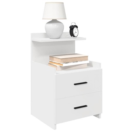 Me Sillas de noche 2 unidades con 2 cajones blanco 40x36,5x62 cm | Foro24.es | Tu tienda online para hogar, jardín y más Foro24.es