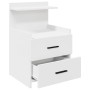 Me Sillas de noche 2 unidades con 2 cajones blanco 40x36,5x62 cm | Foro24.es | Tu tienda online para hogar, jardín y más Foro24.es