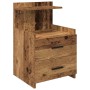 Mesilla de noche con 2 cajones madera vieja 40x36,5x62 cm | Foro24.es | Tu tienda online para hogar, jardín y más Foro24.es