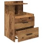 Mesilla de noche con 2 cajones madera vieja 40x36,5x62 cm | Foro24.es | Tu tienda online para hogar, jardín y más Foro24.es