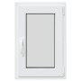 Ventana de sótano "RISOR" 50x75 cm oscilobatiente DIN izquierda blanca | Foro24.es | Tu tienda online para hogar, jardín y más Foro24.es