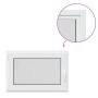 Ventana de sótano "RISOR" 90x50 cm oscilobatiente DIN izquierda blanca de , Ventanas - Ref: Foro24-4108315, Precio: 112,72 €,...