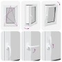 Ventana de sótano "RISOR" 50x75 cm oscilobatiente DIN derecha blanca von , Windows - Ref: Foro24-4108341, Preis: 112,18 €, Ra...
