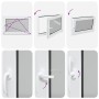 Ventana de sótano "RISOR" 90x50 cm oscilobatiente DIN derecha blanca de , Ventanas - Ref: Foro24-4108357, Precio: 134,59 €, D...