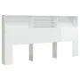 Glänzend weißes Kopfteilmöbel 200x19x103,5 cm von vidaXL, Kopf- und Fußteile - Ref: Foro24-811895, Preis: 84,92 €, Rabatt: %