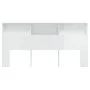 Glänzend weißes Kopfteilmöbel 200x19x103,5 cm von vidaXL, Kopf- und Fußteile - Ref: Foro24-811895, Preis: 84,92 €, Rabatt: %