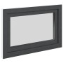 Ventana de sótano "RISOR" 90x70 cm oscilobatiente DIN izquierda antracita | Foro24.es | Tu tienda online para hogar, jardín y más Foro24.es