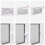 Ventana de sótano "RISOR" 100x70 cm oscilobatiente DIN izquierda antracita | Foro24.es | Tu tienda online para hogar, jardín y más Foro24.es
