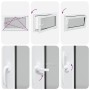 Ventana de sótano "RISOR" 100x60 cm oscilobatiente DIN derecha antracita | Foro24.es | Tu tienda online para hogar, jardín y más Foro24.es