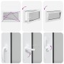 Ventana de sótano "RISOR" 100x70 cm oscilobatiente DIN derecha antracita | Foro24.es | Tu tienda online para hogar, jardín y más Foro24.es