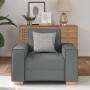 Sillón sofá  de tela gris oscuro de 60 cm | Foro24.es | Tu tienda online para hogar, jardín y más Foro24.es