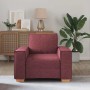 Sillón  de tela color rojo vino 60 cm | Foro24.es | Tu tienda online para hogar, jardín y más Foro24.es