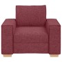 Sillón  de tela color rojo vino 60 cm | Foro24.es | Tu tienda online para hogar, jardín y más Foro24.es