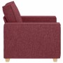 Sillón  de tela color rojo vino 60 cm | Foro24.es | Tu tienda online para hogar, jardín y más Foro24.es