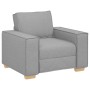 Sillón sofá  de tela gris nube de 60 cm | Foro24.es | Tu tienda online para hogar, jardín y más Foro24.es