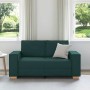 Sofá de 2 plazas de tela verde oscuro, 120 cm de , Sofás - Ref: Foro24-4104975, Precio: 210,60 €