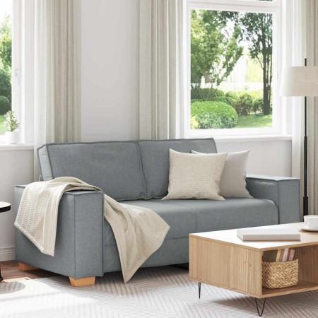 Sofá de 2 plazas  de tela gris claro, 140 cm | Foro24.es | Tu tienda online para hogar, jardín y más Foro24.es