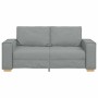Sofá de 2 plazas  de tela gris claro, 140 cm | Foro24.es | Tu tienda online para hogar, jardín y más Foro24.es