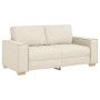 Sofá de 2 plazas de lino, 140 cm de , Sofás - Ref: Foro24-4104989, Precio: 241,49 €, Descuento: %