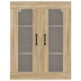 Sonoma oak wall hanging cabinet 69.5x34x90 cm by vidaXL, Sideboards - Ref: Foro24-812288, Price: 84,75 €, Discount: %