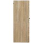 Sonoma oak wall hanging cabinet 69.5x34x90 cm by vidaXL, Sideboards - Ref: Foro24-812288, Price: 84,75 €, Discount: %