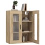 Sonoma oak wall hanging cabinet 69.5x34x90 cm by vidaXL, Sideboards - Ref: Foro24-812288, Price: 84,75 €, Discount: %