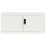 Armario archivador de acero blanco 90x40x180 cm by , Lockers and storage cabinets - Ref: Foro24-3188313, Price: 436,19 €, Dis...