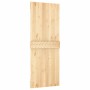 Puerta corredera con herrajes madera maciza de pino 80x210 cm by , Doors - Ref: Foro24-3203170, Price: 189,35 €, Discount: %