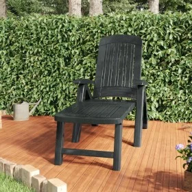 Tumbona plegable polipropileno verde de vidaXL, Tumbonas - Ref: Foro24-318223, Precio: 160,66 €, Descuento: %