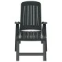 Folding green polypropylene sun lounger by vidaXL, Loungers - Ref: Foro24-318223, Price: 160,66 €, Discount: %