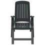 Tumbona plegable polipropileno verde de vidaXL, Tumbonas - Ref: Foro24-318223, Precio: 166,80 €, Descuento: %