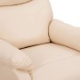 Sillón elevable tela crema de , Sillones - Ref: Foro24-329748, Precio: 184,25 €, Descuento: %