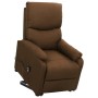 Sillón elevable tela marrón | Foro24.es | Tu tienda online para hogar, jardín y más Foro24.es